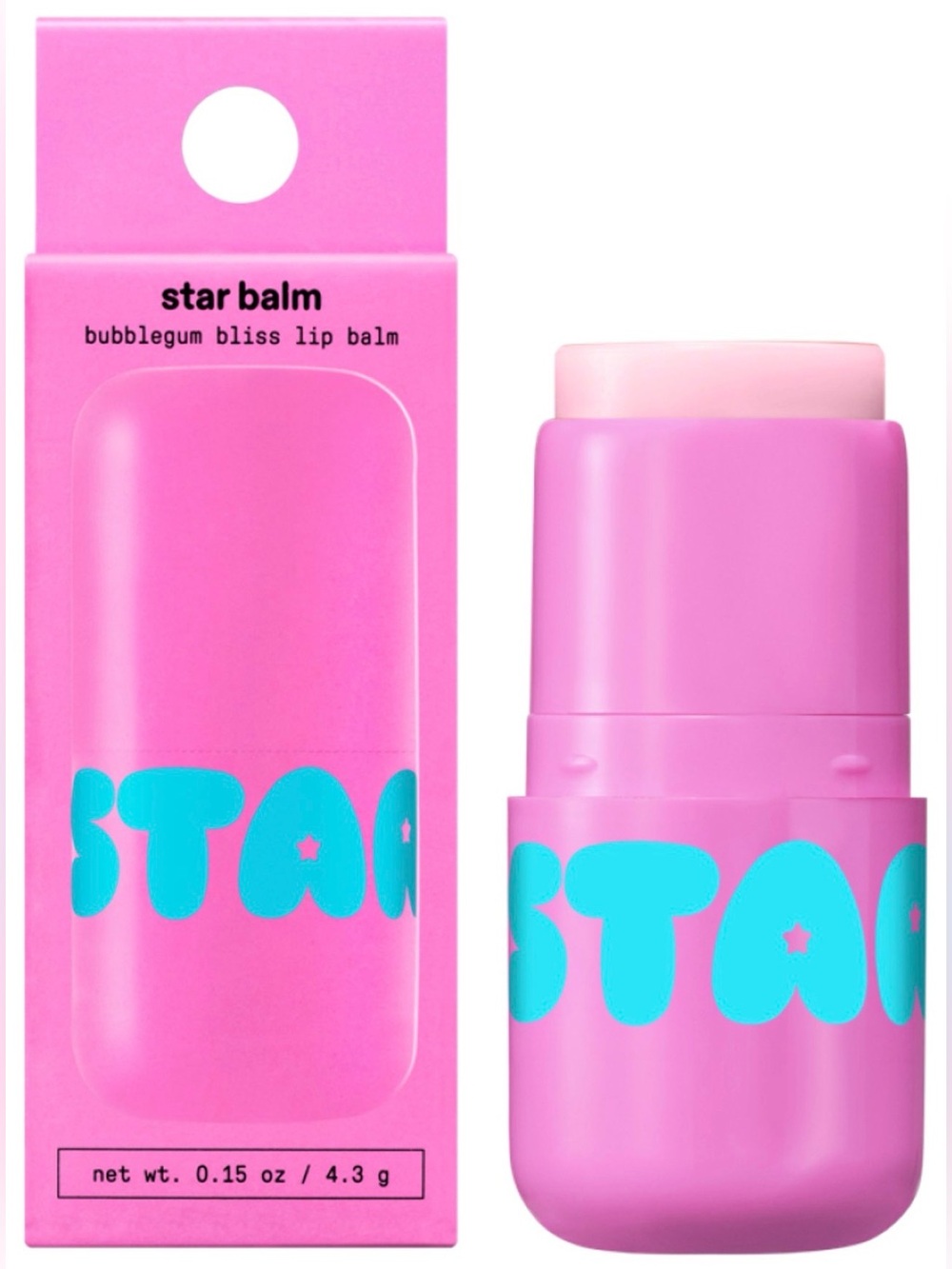 New Starface Lip Balm Bubble Gum Bliss